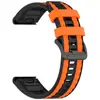 Adequado para Garmin Fenix 8 7X Pro Pulseira de Silicone de Liberação Rápida Bicolor Extraordinária 26/22mm