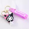 Llavero Kulomi Japonés y Coreano Dibujo Animado Pegamento Suave Colgante Pequeño Joyería Linda Venta al por Mayor Llavero Sanrio Pareja