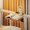 Prateleira de Armazenamento de Cabeceira Placa de Cabeceira de Dormitório Cama Suspensa Dobrável Cama Mesa Pequena Extensão Divisória Estante