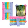 Funda Protectora Adecuada para Tableta Galaxy Tab A11 de 8.7 pulgadas Sm-X135G/130 Funda Protectora Suave de Silicona