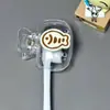 Protector de cepillo de dientes de gatito lindo, almacenamiento de cepillo de dientes de dibujos animados de alto valor, cubierta a prueba de polvo para cepillo de dientes de viaje portátil