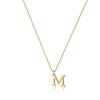 Amazon cross-border best-seller colar liso 26 letras cobre banhado a ouro simples moda Joker Europa e Estados Unidos