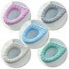 Almofada de assento sanitário de outono e inverno almofada de assento sanitário quente espessada zíper universal anel sanitário em forma de O com alça capa de assento sanitário