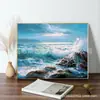 Comércio Exterior Transfronteiriço Mosaico de Diamantes 5D Diamante Inteiro Paisagem Flores Animal Ponto Cruz Pintura Pintura Decorativa Fabricantes Atacado