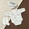 Roupas de Bebê, Macacões para Recém-Nascidos, Primavera e Outono, Macacão de Manga Longa 100% Algodão para Todas as Estações, Macacão Estilo Monge Borboleta, Confortável para Bebês