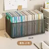Estante de almacenamiento de cesta de malla engrosada, carrito de almacenamiento para mochilas de estudiante con ruedas, estante de almacenamiento para libros de texto y artículos varios debajo del escritorio del aula