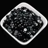 4mm 1000 piezas diamantes de imitación de vidrio de resina con base plana 14 facetas kit de material para decoración de funda de teléfono con diamantes de imitación DIY accesorios de belleza