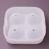 Fabricante recomenda bola de silicone com quatro furos, bola de gelo redonda com quatro furos, forma de gelo criativa caixa de gelo, suprimentos de bandeja de cubo de gelo de silicone