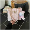 Nuevo Bolso de Cadena Tipo Cubo de Lujo para Mujer 2026, Bolso de Hombro Cruzado de Moda con Patrón de Diamantes, Bolso de Mano Versátil para el Trabajo con un Toque de Alta Gama