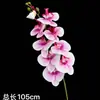 Flores Artificiais Biónicas Phalaenopsis, Arranjos de Flores Artificiais, Arte Floral de Luxo Leve, Arranjos de Flores de Mesa, Decoração de Sala de Estar para Casa, Peças Decorativas, Buquês