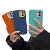 Nova capa de celular líquida três em um Apple 16promax 15 capa protetora 14 fosca 13 toque de pele 11 capa de silicone
