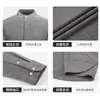 Loja independente masculina Dongyu, Wish, Amazon, camisa de botões solta de manga comprida com decote V popular para todas as estações atacado