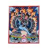 Thangka Big Black Sky Zakiram Vida Passada e Vida Presente Farmacêutico Benmingfo Canvas Pode Mudar Vários Padrões Thangka Pano