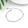 Pulseira de Contas Redondas Simples Estilo Mori Coreano Personalidade Feminina Camadas Múltiplas Contas Redondas Corrente Pulseira Ouro Rosa Contas de Aço Titânio Atacado