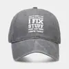 Gorra Lavada de Algodón Estampada Transfronteriza, Gorra de Béisbol 'Dad Hat' Desgastada, Gorra de Béisbol Retro de Comercio Exterior para Hombre, Gorra de Sol Suave de Venta Caliente