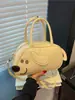 Diseño de Dachshund de Nicho Otoño/Invierno Nuevo Bolso de Bowling Simple de Alta Gama para Mujer Gran Capacidad Bolso de Mano para Viajes Diarios