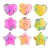 Corazón estrella de cinco puntas accesorios de resina diy pegamento crema accesorios para funda de teléfono llavero colgante material para collar diy