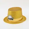 Sombreros de Año Nuevo Español Transfronterizos con Lentejuelas de Caña Alta para Adultos y Niños, Accesorios de Disfraz de Escenario para Fiesta de Nochevieja, Stock Listo del Fabricante