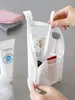 Bolsa de maquillaje para viaje, bolsa portátil impermeable para guardar cepillo de dientes, bolsa de malla plegable para artículos de tocador de baño para viaje de negocios