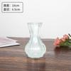 Juego de Jarrones de Vidrio Transparente de Lujo Ligero con un Toque de Alta Gama para Arreglos Florales, Jarrón de Vidrio Hidropónico Decoración de Escritorio