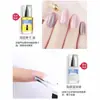 Zona Azul Armadura Aceite Esmalte Transparente para Uñas para Mujer Larga Duración Rosa Nude Sin Hornear Aceite Aceite Brillante Aceite Nutritivo Set de Cuidado