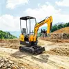 Excavadora Mini Oruga Personalizable Pequeña para Una Tonelada Máquina de Excavación y Fertilización de Huertos Renovación de Jardines Excavadora Mini Oruga
