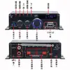 Amplificador Bluetooth Ak380 para Carro e Casa 12V, Amazon, E-commerce Transfronteiriço, Produto Mais Vendido