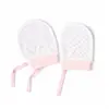 Guantes de Mano para Rascarse la Cara de Niños Anillo para Morderse los Dedos de Bebé Artefacto para Comer Previene Rasguños en la Cara