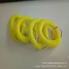 Diretamente do Fabricante: Argolas de Plástico com Mola, Pulseiras de Chaveiro Coloridas Doces, Etiquetas Numéricas Coloridas de Cordão de Telefone, Pulseiras