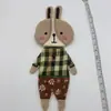 Mori accesorios pequeño todo a juego lindo bordado tridimensional japonés bordado a mano animal planta flor broche