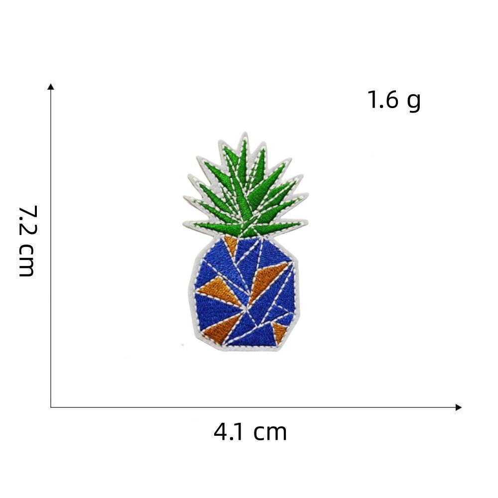 蓝色系列布贴12#