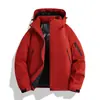 Chaquetas de algodón a prueba de viento para hombre y mujer con forro polar de grafeno para otoño e invierno, abrigos cálidos casuales para exteriores a prueba de viento