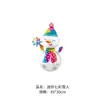 Nuevo Globo de Alien Mini Navideño de Dibujos Animados Decoración de Fiesta Navideña Globo de Película de Aluminio de Dibujos Animados Navideños Empujar