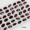 Dongzhou Cristal Roxo Veludo Pedras para Unhas Cristal de Luxo Leve Pedras de Unha Acessórios de Unha Roxo Profundo Venda Quente Outono e Inverno Acessórios de Unha Retro Atacado