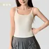 Camisola de Encaje para Mujer en Verano con Copas, Corte Ajustado, Hermoso Diseño en la Espalda, Sujetador Integrado, Top Ropa Interior K001