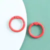 Anillo de Resorte de Aleación de Zinc Pintado de Colores 23 mm Hebilla de Resorte Redonda Anillo de Llavero Accesorios para Joyería DIY Venta al por Mayor