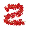 Cipó de Bougainvillea Artificial para Decoração de Parede de Fundo de Casamento, Cipó de Flores para Cobertura de Tubo de Ar Condicionado, Cipó Decorativo de Flores Artificiais
