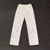 Jeans de pierna ancha holgados estilo callejero americano tie-dye para trabajo para mujer, pantalones rectos de cintura alta hasta el suelo nuevos para la primavera de 2026