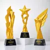 2026 Nuevo Trofeo de Cristal Impreso en 3D Trofeo Creativo de Estrella Placa de Trofeo Grabado de Empresa Premio