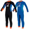 Traje de baño Kidsren de 2.5 mm, Traje de buceo para clase de natación, Traje de baño térmico de una pieza a prueba de frío para nadar, Traje de baño térmico de secado rápido
