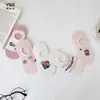 Calcetines de Malla Transpirables de Verano para Niños Yishuangshuang, Dibujos Animados de Mario, Calcetines Invisibles de Algodón Peinado, Lindos Calcetines de Bebé Tipo Mocasín