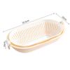 Tazón de Plástico de Doble Capa para Lavar Verduras Cesta Escurridora Artefacto de Cocina Multifuncional Sala de Estar Hogar Plato de Frutas Batea para Lavar Verduras