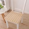 Cojín de felpa antideslizante acolchado de franela de invierno para silla, cojín de oficina, coche, sofá, restaurante, cojín de color sólido, venta al por mayor