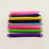 Venta Directa de Fábrica Cuerda de Resorte de Plástico, Cuerda de Resorte de Cable de Teléfono de Colores Variados, Cuerda para Muñeca de Llavero Retráctil de Colores Caramelo