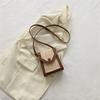 Bolso pequeño con costuras rómbicas de Internet Celebrant para mujer, bolso bandolera de hombro de moda de principios de primavera de 2023, bolso para teléfono móvil con mensaje de texto, bolso para mujer