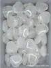 Colgante de cristal con forma de corazón caliente 20 * 6MM colgante pequeño con forma de corazón colgante pequeño de curación de corazón transfronterizo