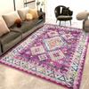 Alfombra Lavable de Imitación Cachemir TPR Transfronteriza para Sala de Estar, Alfombrilla Plegable Lavable a Máquina de Pelo Corto para Dormitorio junto a la Cama, Suministro Directo del Fabricante