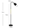 Lámpara de pie para dormitorio de suministro directo transfronterizo, lámpara de mesa LED popular para iluminación de transmisión en vivo, lámpara de pie creativa moderna simple para mesita de noche