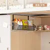 Colgador para puerta de armario de dormitorio, no requiere taladro, perchero para ropa y sombreros, organizador de almacenamiento para bolsas, estante de almacenamiento colgante multicapa