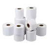 Papel recubierto papel adhesivo papel de etiqueta papel de código de barras etiqueta 35*25*5000/10000 tres filas